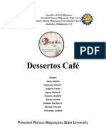 Dessertos Café: President Ramon Magsaysay State University