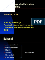 BI - Sejarah, Fungsi, Dan Kedudukan Bahasa Indonesia - Baru