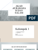 Tugas Kelompok 1 Akad Murabahah & Salam