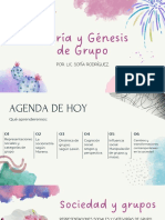 Teoría y Génesis de Grupos 