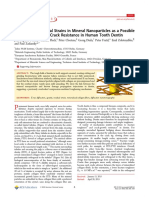 Compressive Residual Strains in Mineral Nanoparticles As A Possible Origin of Enhanced Crack Resistance in Human Tooth Dentin