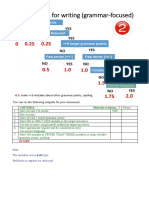 Criteria Meet The Criterion... ? Points