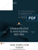 Group 7 Administrative Managerial Reform