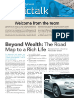 Welcome From The Team: Beyond Wealth: The Road