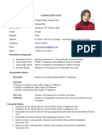 CURRICULUM VITAE Chintya Rezky Amaliya Putri