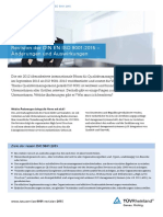 Revision Der DIN EN ISO 9001:2015 - Änderungen Und Auswirkungen
