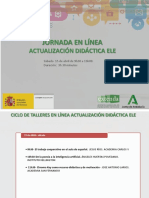 Jornada en Línea: Actualización Didáctica Ele