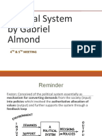 Political System by Gabriel Almond: 4 & 5 Meeting