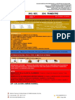 3ro. Sec. 2do. Trimestre: Inicio