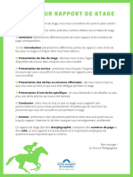 Plan Pour Rapport de Stage: Annexe: Présentez Ici Des Documents Pertinents Dont Vous Avez Parlé Tout Au