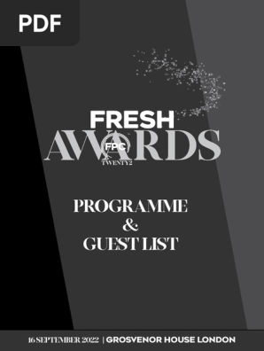 FPC Fresh Awards Guest List Programme FINAL 15.09.2022