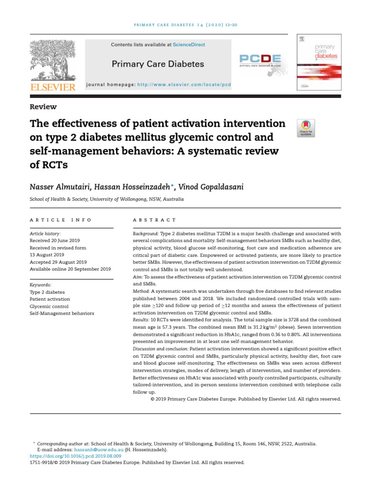 Untitled | PDF | Diabetes Management | Glycated Hemoglobin