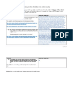 Supervisor's Template - Module 3 Task 4 Advising On Return of Children From Another Country