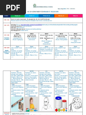 Lesson plan kindergarten