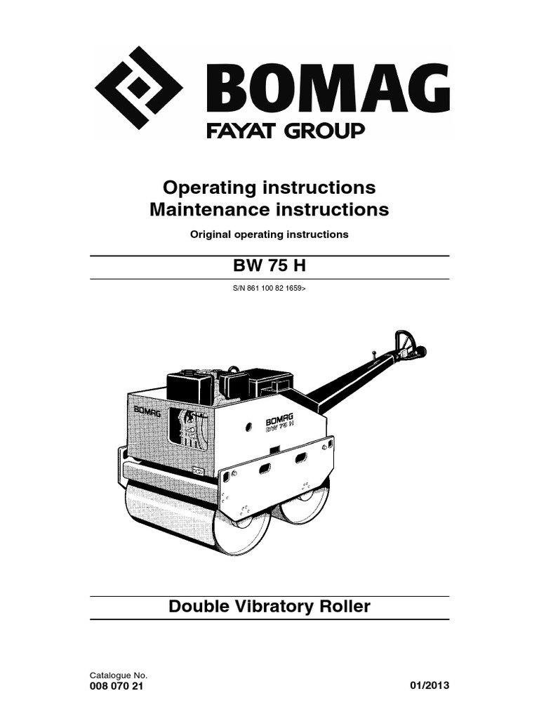 Operating Instructions Maintenance Instructions | PDF | Engines | Noise