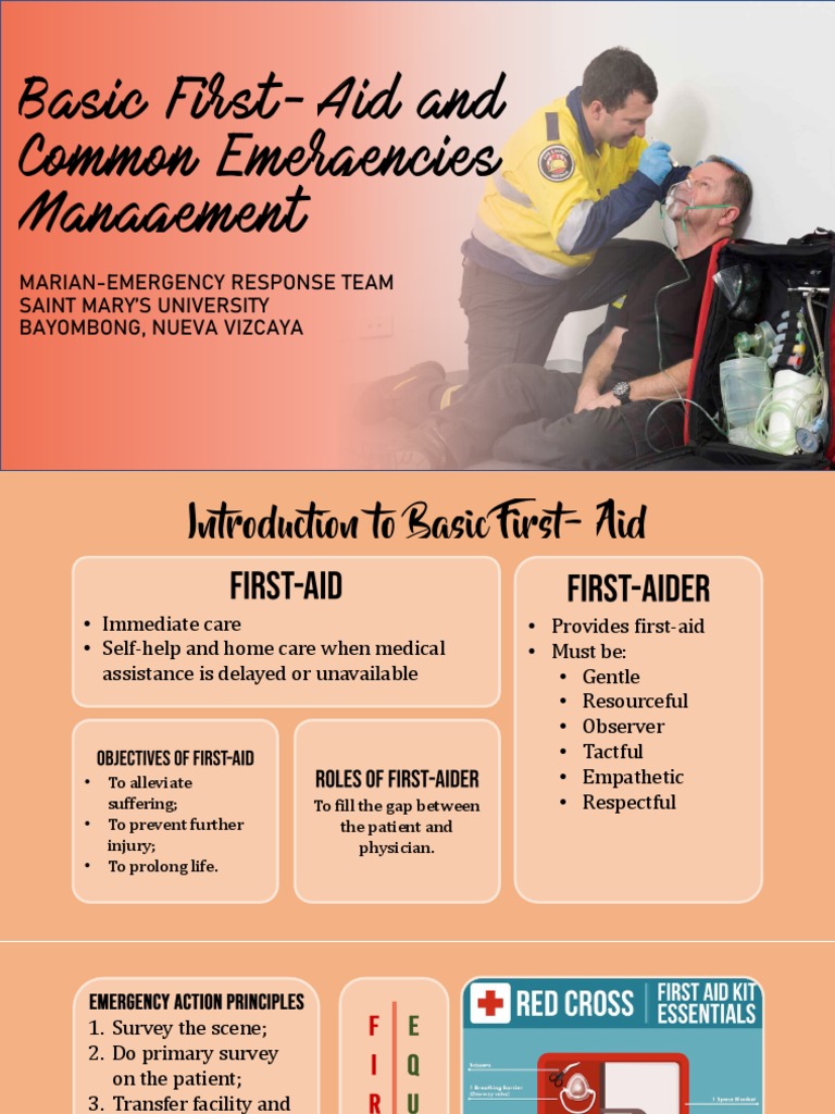 Basic FirstAid and Common Emergencies Management PDF Hyperthermia