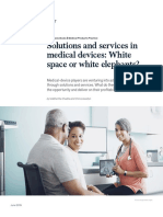 Solutions and Services in Medical Devices: White Space or White Elephants?