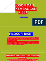 PERT 2. Filosofi Dan Perkembangan Riset