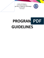 4.program Guidelines