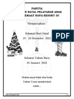 Tata Ibadah Natal KPA - PPA