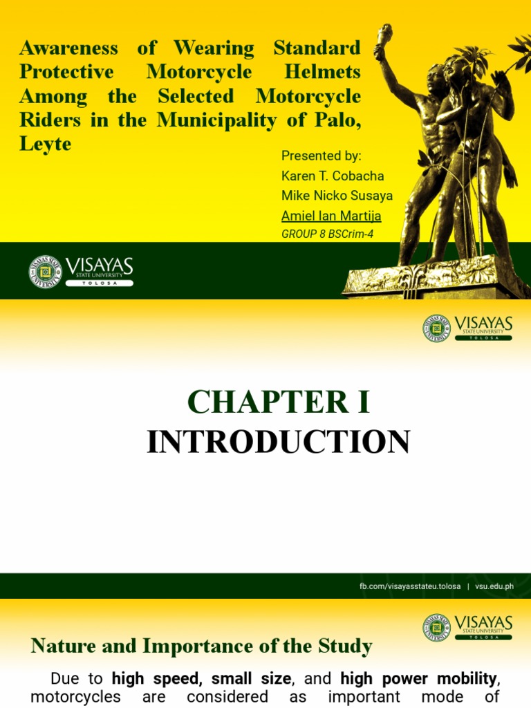 Awareness and Importance of Wearing Standard Protective Motorcycle