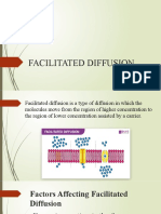 Facilitated Diffusion