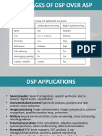 Advantages of DSP Over Asp