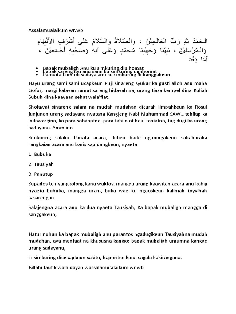 Teks MC | PDF
