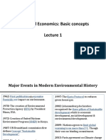 Ecological Economics Lecture 01