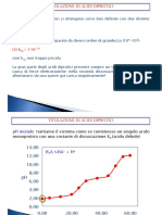 Titolazione Di Acidi Diprotici: (1) K K (K K)