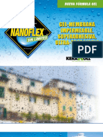 Brochure NANOFLEX No Limits 210x135 MM 2020 (Es) Per Sito
