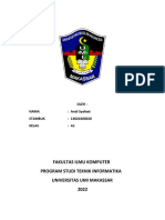 Fakultas Ilmu Komputer Program Studi Teknik Informatika Universitas Umi Makassar 2022