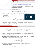 4.1 The Plausibility of µ as a Value for a Normal Population Mean μ