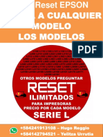 Instrucciones Reset Cualquier Modelo Epson