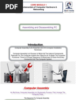 Fundamentals of Computer Hardware & Networking: Assembling and Disassembling PC