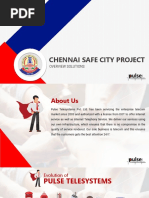 Chennai Safe City Project: Overview Solutions