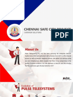 Chennai Safe City Project: Overview Solutions
