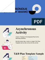 Asynchronous-Activity-Training-Plan-afternoon-session