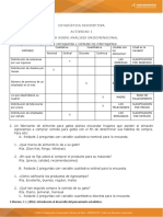 Análisis unidimensional de datos cualitativos y cuantitativos