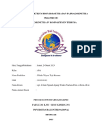 Jurnal Awal Praktikum Biofarmasetika Dan Farmakokinetika Praktikum I Farmakokinetika Iv Kompartemen Terbuka