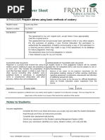 PDF Unit 22 Sithccc005 Prepare Dishes Using Basic Methods of Cookery Assessment