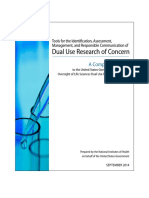 Dual Use Research of Concern: A Companion Guide