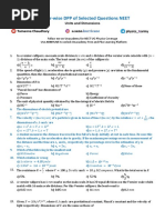 50Q - Units and Dimensions