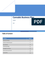 Cannabis Business Plan Title
