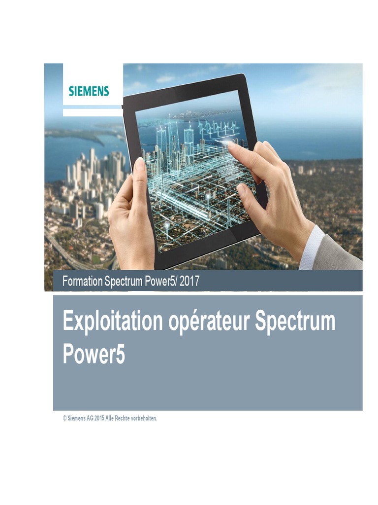 SPECTRUM POWER5 - Exploitation Opérateur | PDF | Microsoft Excel ...