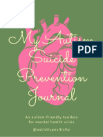 My Autism Suicide Prevention Journal: An Autism-Friendly Toolbox For Mental Health Crisis @autisticpositivity