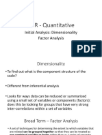 4 - Initial Analysis - Dimensionality