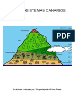 Los Ecosistemas Canarios: Un Trabajo Realizado Por: Diego Alejandro Pérez Pérez