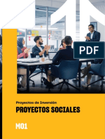 Proyectos Sociales: Proyectos de Inversión