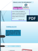 Topiramat O: Ño de La Unidad, La Paz Y El Desarrollo